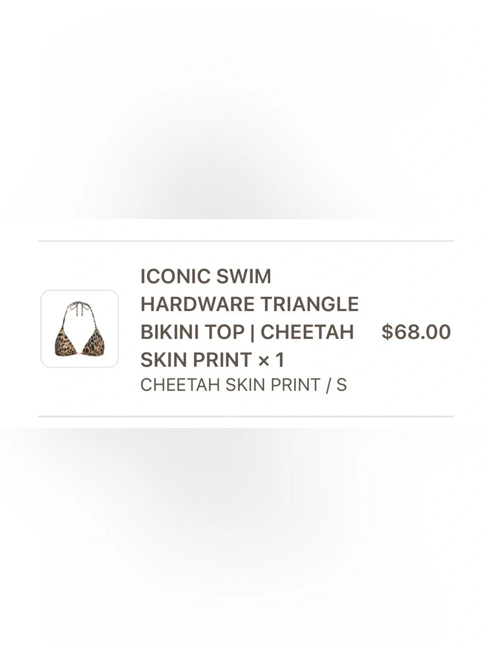 Skims - Hardware triangle bikini top